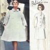 1965-Vintage-VOGUE-Sewing-Pattern-B34-COAT-DRESS-1318R-By-Fabiani-of-Italy-261579253437