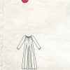 1970 S Vintage Vogue Sewing Motif B34 Robe de Soirée R905 Par Geoffrey Beene 