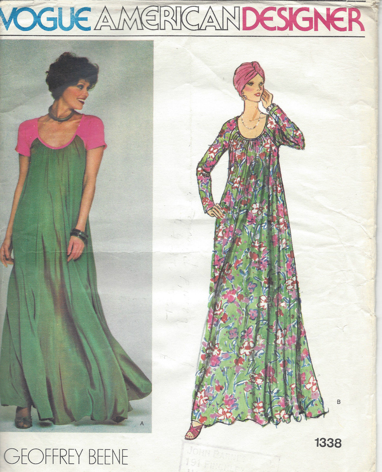 Vintage Sewing Patterns Vogue ~ Vogue Vintage Dress Sewing 1941 ...