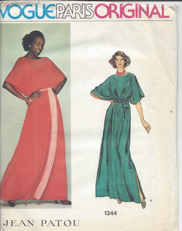 1970s-Vintage-VOGUE-Sewing-Pattern-B34-LOUNGEWEAR-DRESS-1043-BY-JEAN-PATOU-251300056627