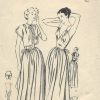 1940s-Vintage-Sewing-Pattern-B34-NIGHTGOWN-BED-JACKET-1479-262003775348