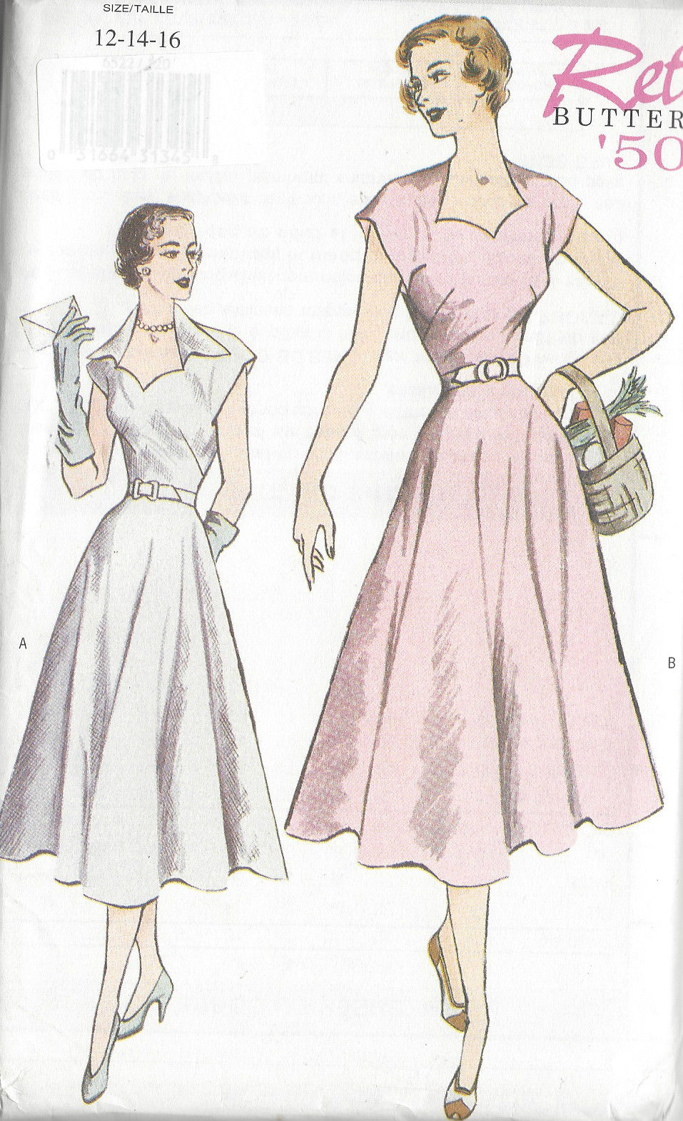 1950 dress patterns