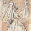1950s-Vintage-Sewing-Pattern-B34-BRIDES-WEDDING-DRESS-1404R-252275799068