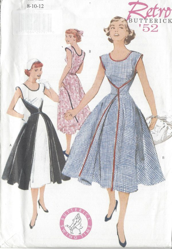 1952-Vintage-Sewing-Pattern-B31-12-32-12-34-DRESS-R815-261157586978