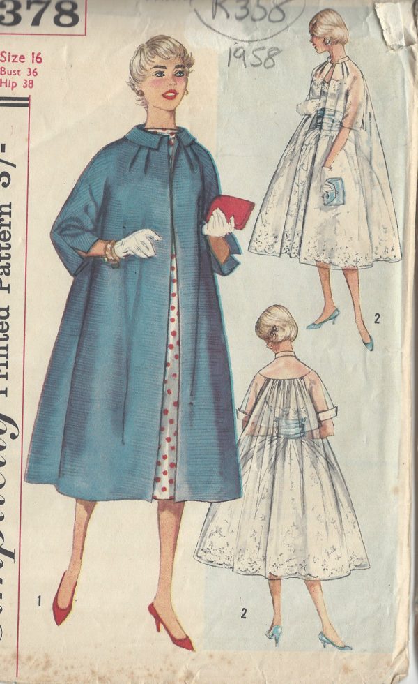 1958-Vintage-Sewing-Pattern-COAT-B31-12-R332-251161091048