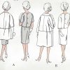 1960-Vintage-VOGUE-Sewing-Pattern-DRESS-COAT-B36-1170-By-Gres-261405534448-2