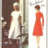 1970-Vintage-VOGUE-Sewing-Pattern-B38-DRESS-1496-By-PIERRE-BALMAIN-262036414458