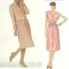 1980s-Vintage-VOGUE-Sewing-Pattern-B36-JACKET-DRESS-BELT-1708R-Adele-Simpson-262559813428