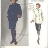 1989-VOGUE-Sewing-Pattern-B36-38-40-TOP-SKIRT-SCARF-1691-Oscar-De-La-Renta-262557520368