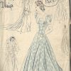 1940-WW2-Vintage-VOGUE-Sewing-Pattern-B32-WEDDING-BRIDAL-GOWN-DRESS-1826-252882903149