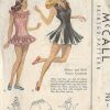 1940s-Vintage-Sewing-Pattern-B32-LEOTARD-DRESS-BLOOMERS-DANCE-COSTUME-R712-251174320949