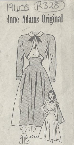 1940s bolero jacket