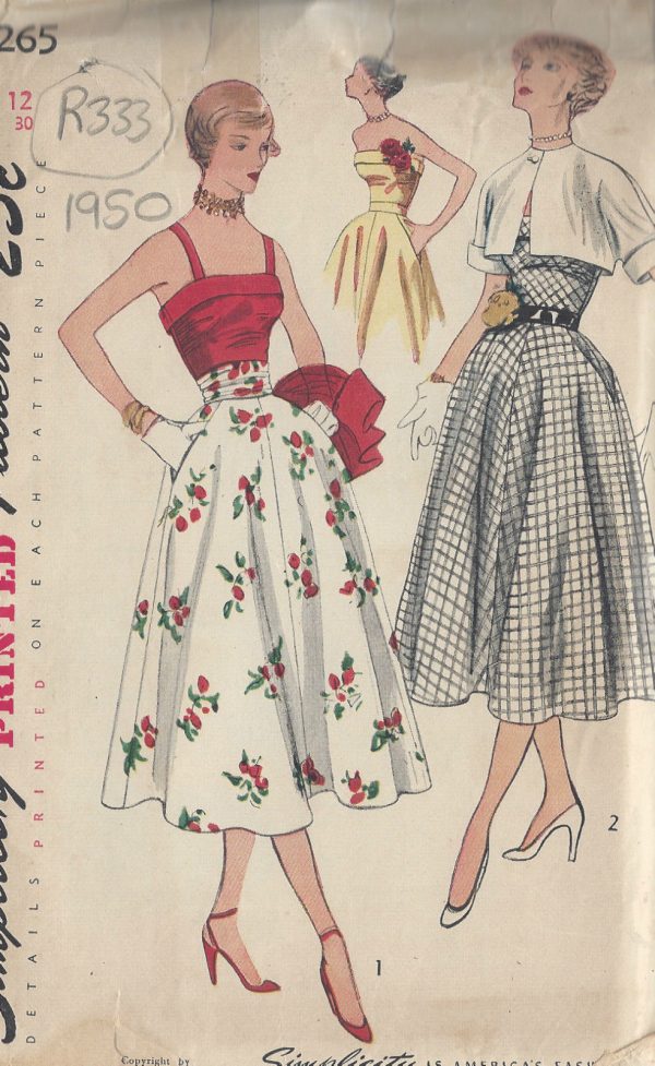 50s skirt sewing pattern