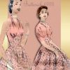 1950s-Vintage-Sewing-Pattern-B32-HALTER-NECK-DRESS-BOLERO-JACKET-R789-261895161849-2