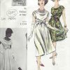 1950s-Vintage-VOGUE-Sewing-Pattern-B32-DRESS-1385-By-Fabiani-of-Italy-261733689649