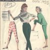 1955-Vintage-Sewing-Pattern-B32-W26-PANTS-BOXY-TOPS-1819R-262944101329