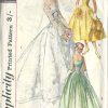 1957-Vintage-Sewing-Pattern-B36-BRIDE-BRIDESMAIDS-EVENING-DRESS-JACKET-1402-261963636769