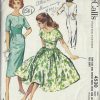 1958-Vintage-Sewing-Pattern-B34-DRESS-1561-252211540499