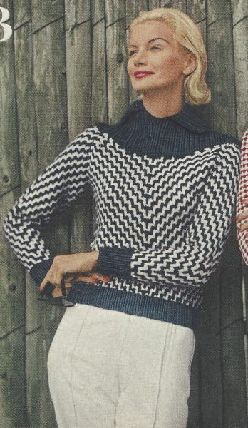 1950s Knitting Patterns supplied by The Vintage Pattern Shop
