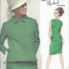 1960s-Vintage-VOGUE-Sewing-Pattern-B34-DRESS-JACKET-1030-By-Michel-of-London-251292447759