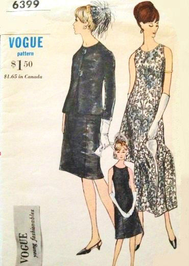 1965-Vintage-VOGUE-Sewing-Pattern-B38-JACKET-DRESS-1618K-262406704999