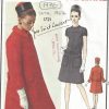 1967-Vintage-VOGUE-Sewing-Pattern-B34-COAT-DRESS-1776-By-YVES-SAINT-LAURENT-262786391549