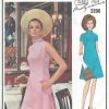 1969-Vintage-VOGUE-Sewing-Pattern-B31-12-DRESS-1058-By-Molyneux-261271402219