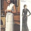 1971-Vintage-VOGUE-Sewing-Pattern-B36-DRESS-1514-By-TEAL-TRAINA-262066473359